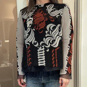 Sacai Pleated Blouse - Size 4